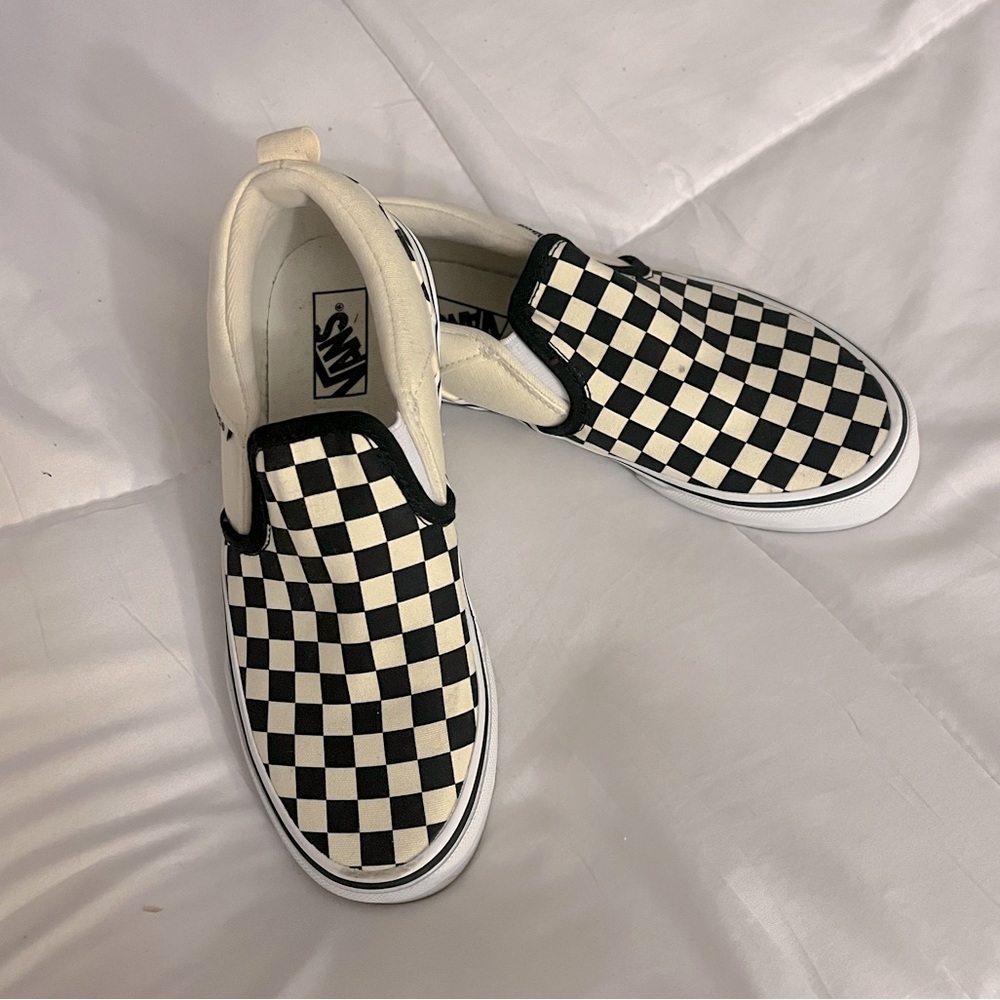 *Like New* Checkered Vans Youth Size 3